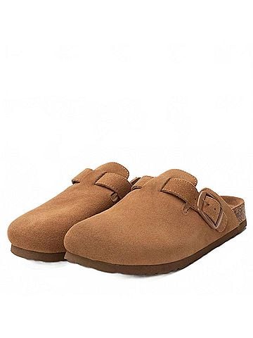 XTI Women's Refresh Suede Clog in Camel (view 2)