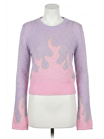 Chaser Flame Sweater in Digital Lavender (view 1)