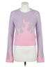 Chaser Purple Flame Sweater in Digital Lavender Size L - photo 1