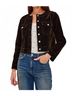 Rails Solid Brown Capistrano Denim Jacket in Chocolate Flocking Size XS - photo 2