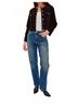 Rails Solid Brown Capistrano Denim Jacket in Chocolate Flocking Size XS - photo 4