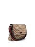 Gucci 100% Canvas Plain Brown Web Strap Flap Messenger GG Canvas Medium One size - photo 3