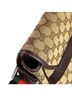 Gucci 100% Canvas Plain Brown Web Strap Flap Messenger GG Canvas Medium One size - photo 6