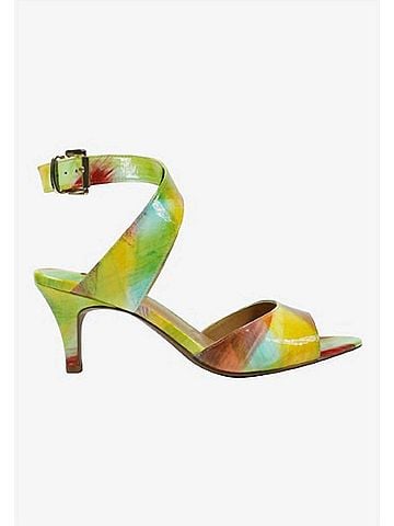 J. Renee Women's Soncino Ankle Strap Sandals in Bright Multi Paint (view 1)