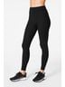 SPANX Solid Black Bare Essentials Full Leggings in Very Black Size L - photo 2