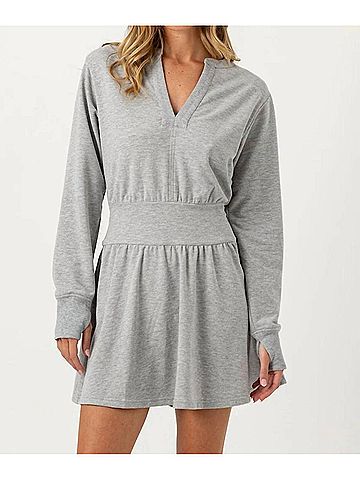 Sundays Frida Dress in Heather Grey (view 2)