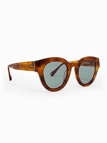 APERCU Women's Le Rond Sunglasses in Cognac 01 (view 1)