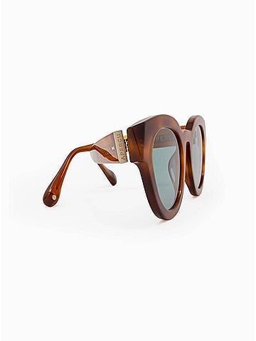 APERCU Women's Le Rond Sunglasses in Cognac 01 (view 2)