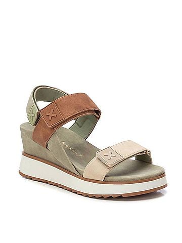 XTI Women's Suede Wedge Sandals (view 2)