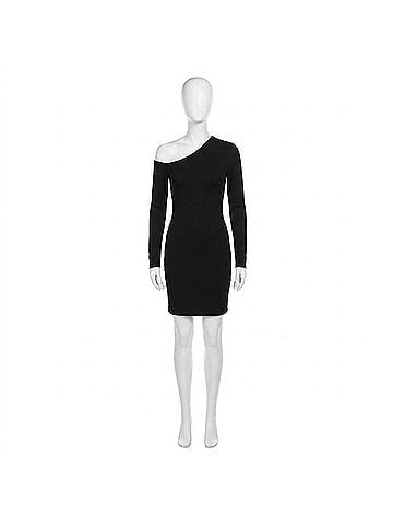Susana Monaco Open Shoulder Dress in Black (view 1)