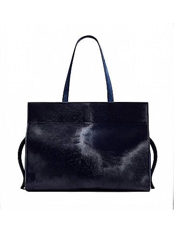 Khaite Crosby Bag in Midnight Navy (view 1)