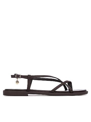 XTI Women's Strappy Sandals in Brown (view 1)