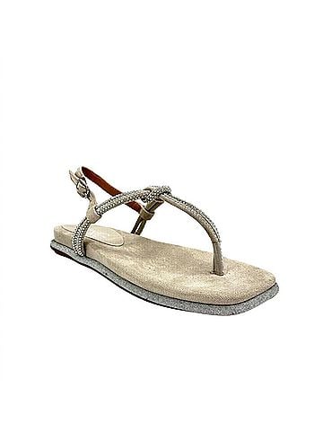 exe Women's Gla4008 Flat Sandal in Grey (view 2)
