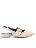 XTI Brown Women's Slingback Flat Shoes Size 6 - photo 1