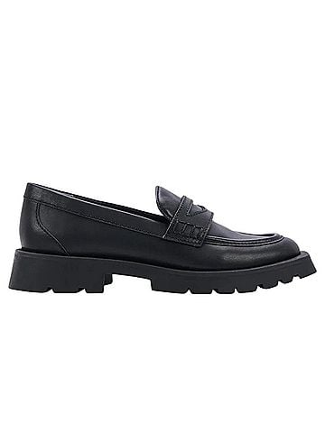 Dolce Vita Women's Elias Flats in Black Leather (view 1)