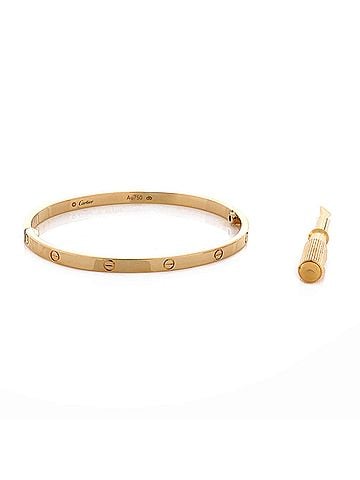 Cartier Love Bracelet 18K Yellow Gold Small (view 2)