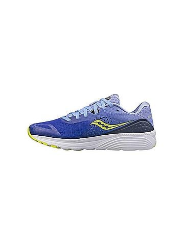 Saucony Women's Kinvara 8 Shoes in Navy/Purple (view 2)