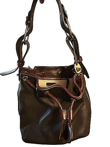 Dooney & Bourke Leather Bucket Bag (view 1)