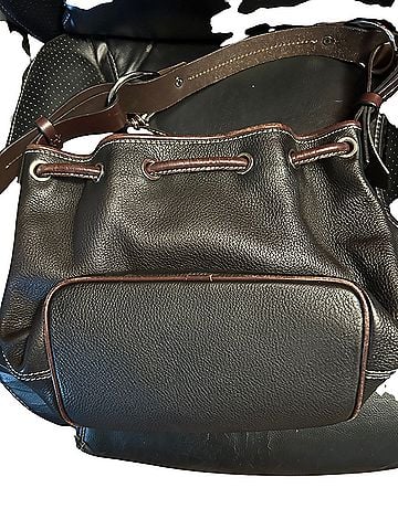 Dooney & Bourke Leather Bucket Bag (view 2)