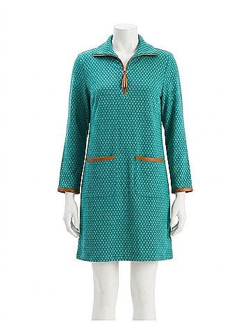 Tyler Boe Helena Knit Dress in Aegean (view 1)