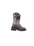 Roper Brown Kids American Bull Square Toe Boots Size 1 (baby) - photo 1