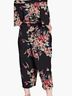 City Chic Floral Black Pink Jumpsuit Size 16 - photo 4