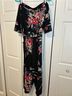 City Chic Floral Black Pink Jumpsuit Size 16 - photo 6