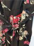 City Chic Floral Black Pink Jumpsuit Size 16 - photo 13