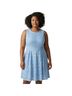 Gabby Skye Blue Casual Dress Size 2X - photo 1