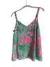 Lilly Pulitzer Floral Multi Color Sleeveless Blouse Size M - photo 1