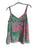 Lilly Pulitzer Floral Multi Color Sleeveless Blouse Size M - photo 2