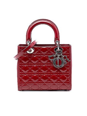 Dior Medium Patent Cannage Lady Dior (view 1)