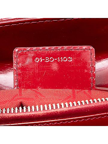 Dior Medium Patent Cannage Lady Dior (view 2)