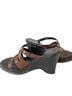 White Mountain 100% Leather Brown Sandals Size 6 1/2 - photo 4