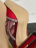 Azalea Wang Solid Red Heels Size 6 1/2 - photo 11