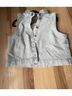 Sézane Stripes Blue Sleeveless Button-Down Shirt Size 10 - photo 4
