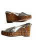 Tory Burch 100% Leather Silver Sandals Size 6 - photo 4