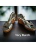 Tory Burch 100% Leather Silver Sandals Size 6 - photo 3