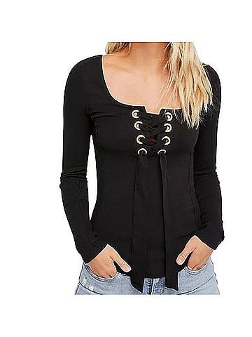 Free People Looking Up Long Sleeve Top (view 1)
