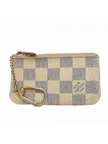 Louis Vuitton Louis Vuitton Damier Azur Pochette Clé N62659 White Wallet/Coin Case for Men and Women (view 1)