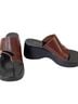 Bass 100% Leather Brown Sandals Size 6 - photo 4