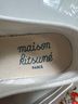 Maison Kitsuné 100% Canvas Animal Print White Orange Sneakers Size EU 40 - photo 3