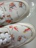 Maison Kitsuné 100% Canvas Animal Print White Orange Sneakers Size EU 40 - photo 7