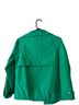 Feifan 100% Crepe Green Jacket Size M - photo 2