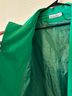 Feifan 100% Crepe Green Jacket Size M - photo 4