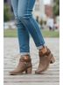 Qupid Tan Ankle Boots Size 6 1/2 - photo 4