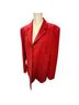 Lands' End 80% Wool 20% Cashmere 100% Acetate Orange Blazer Size 14 - photo 12