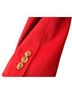 Lands' End 80% Wool 20% Cashmere 100% Acetate Orange Blazer Size 14 - photo 9