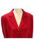 Lands' End 80% Wool 20% Cashmere 100% Acetate Orange Blazer Size 14 - photo 7
