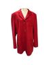 Lands' End 80% Wool 20% Cashmere 100% Acetate Orange Blazer Size 14 - photo 1